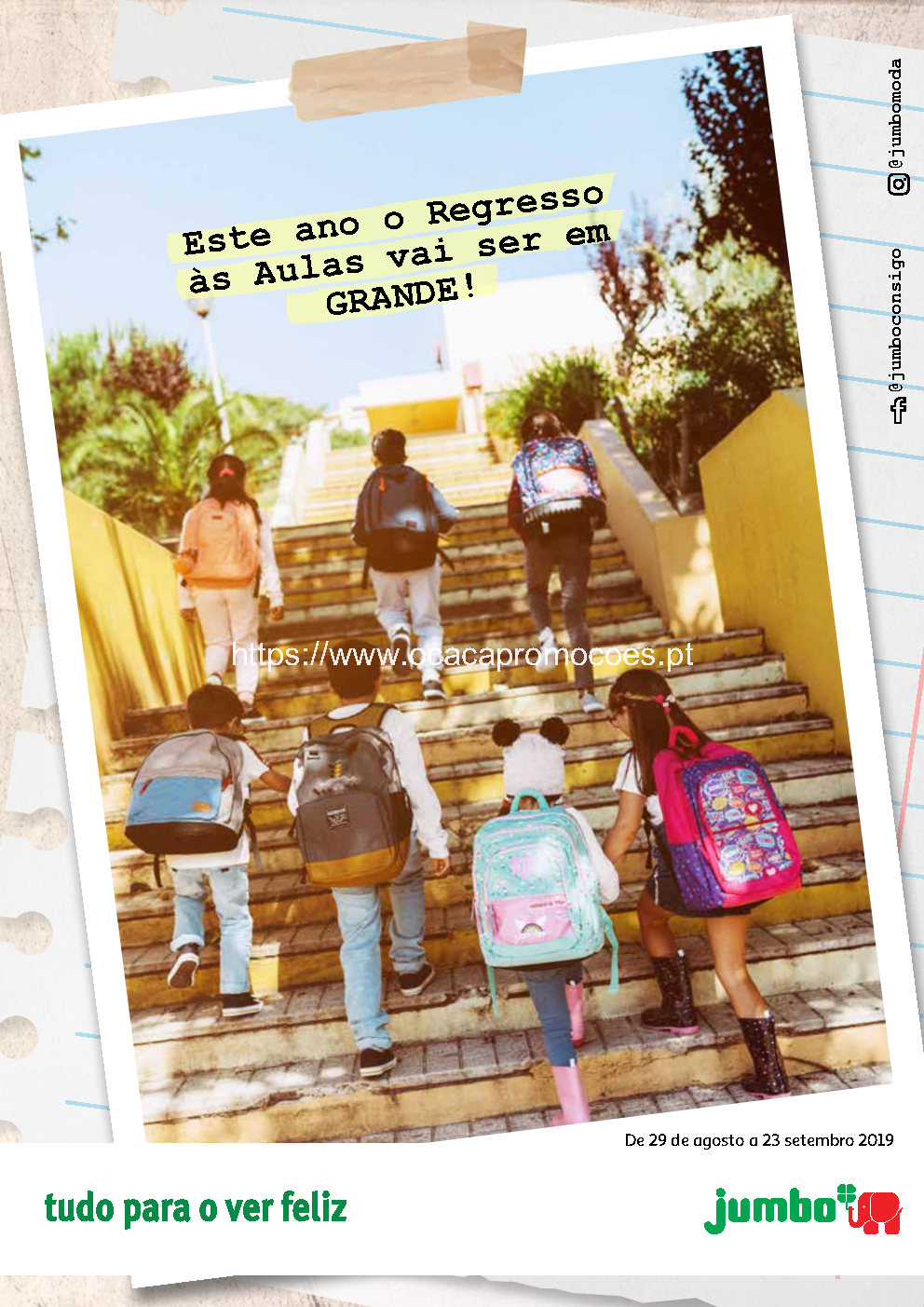 Antevisão Folheto Jumbo Regresso às Aulas 29 agosto a 23 setembro 48 jumbo folheto aulas Page1