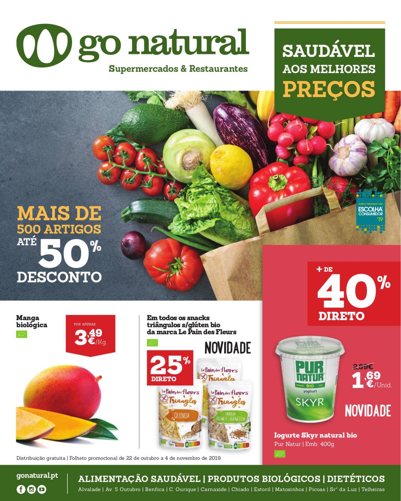 Folheto Go Natural Antevisão 22 outubro a 4 novembro 19 gonatural folheto 1 1