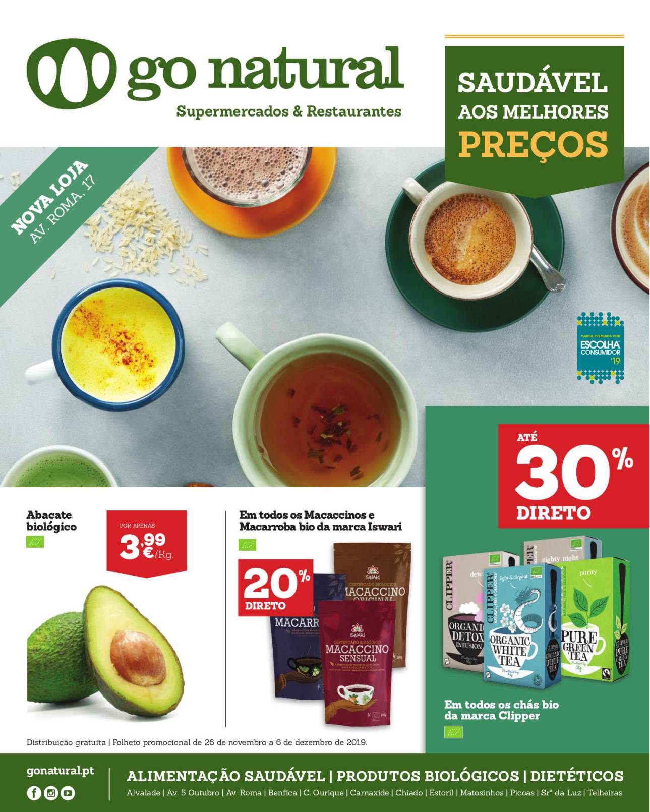 Antevisão Folheto Go Natural 26 novembro a 6 dezembro 17 g1