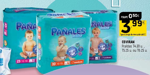 Fraldas para Bebés até 50% desconto Tudo a partir 5 fevereiro 17 coviran folheto Page12