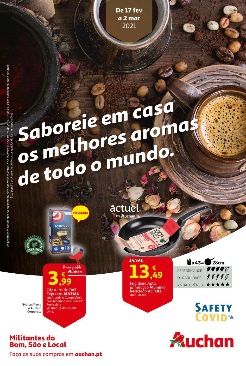 folheto auchan 17 fevereiro a 2 marco Page1