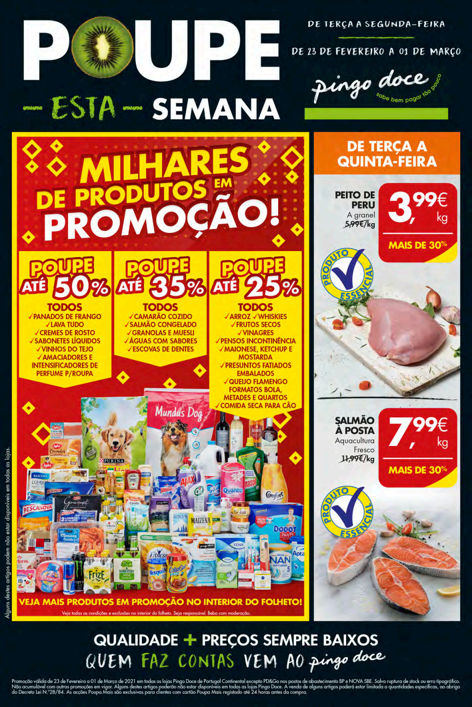 folheto pingo doce lojas pequenas 22 fevereiro 1 marco Page1