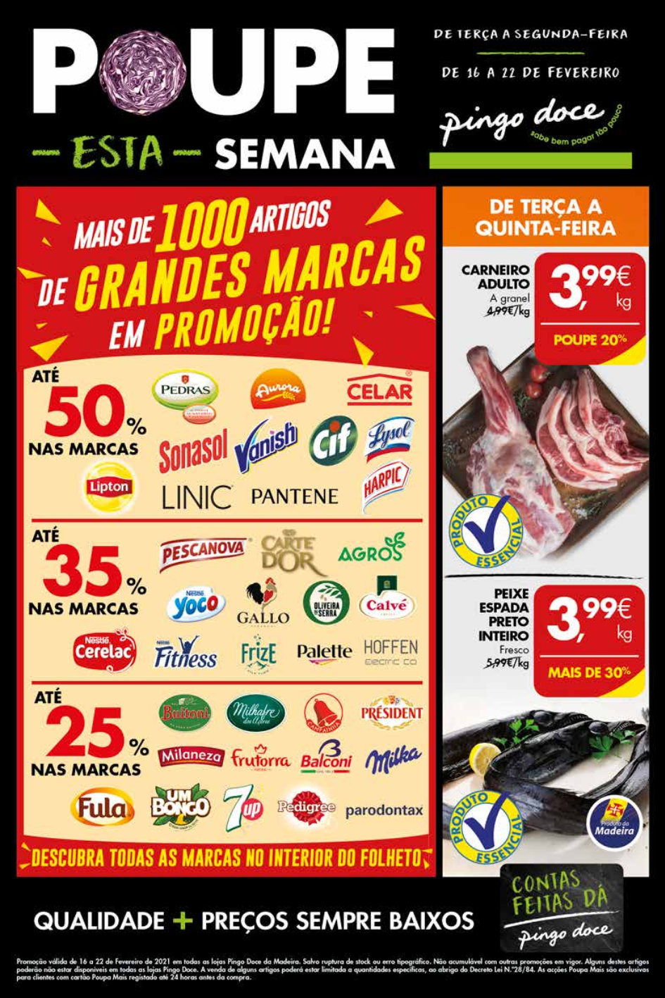 madeira pingo doce folheto promocoes Page1