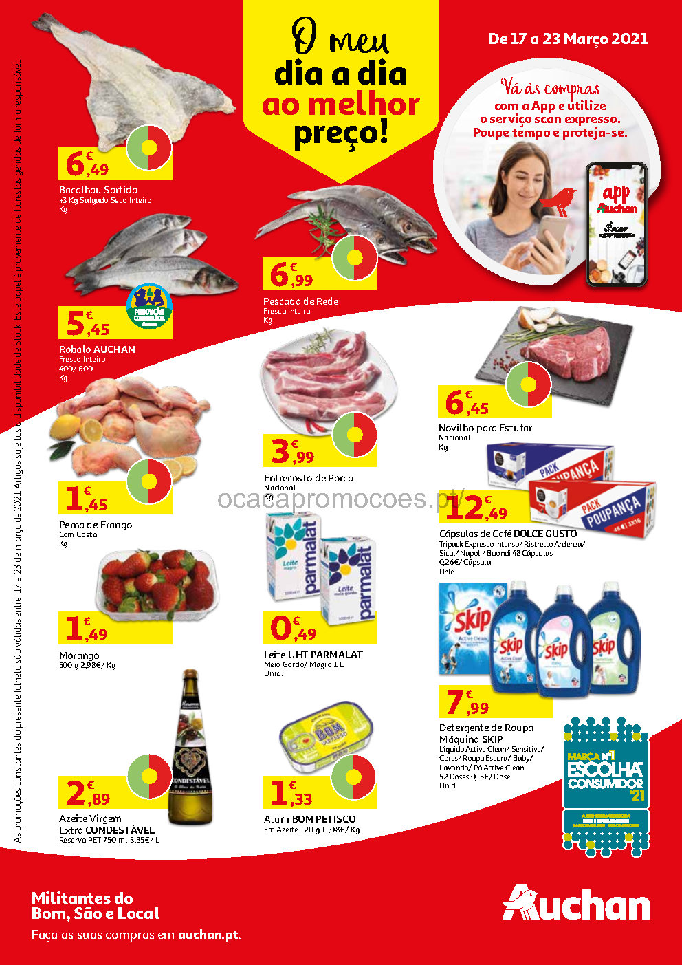 folheto auchan 17 23 marco Page1