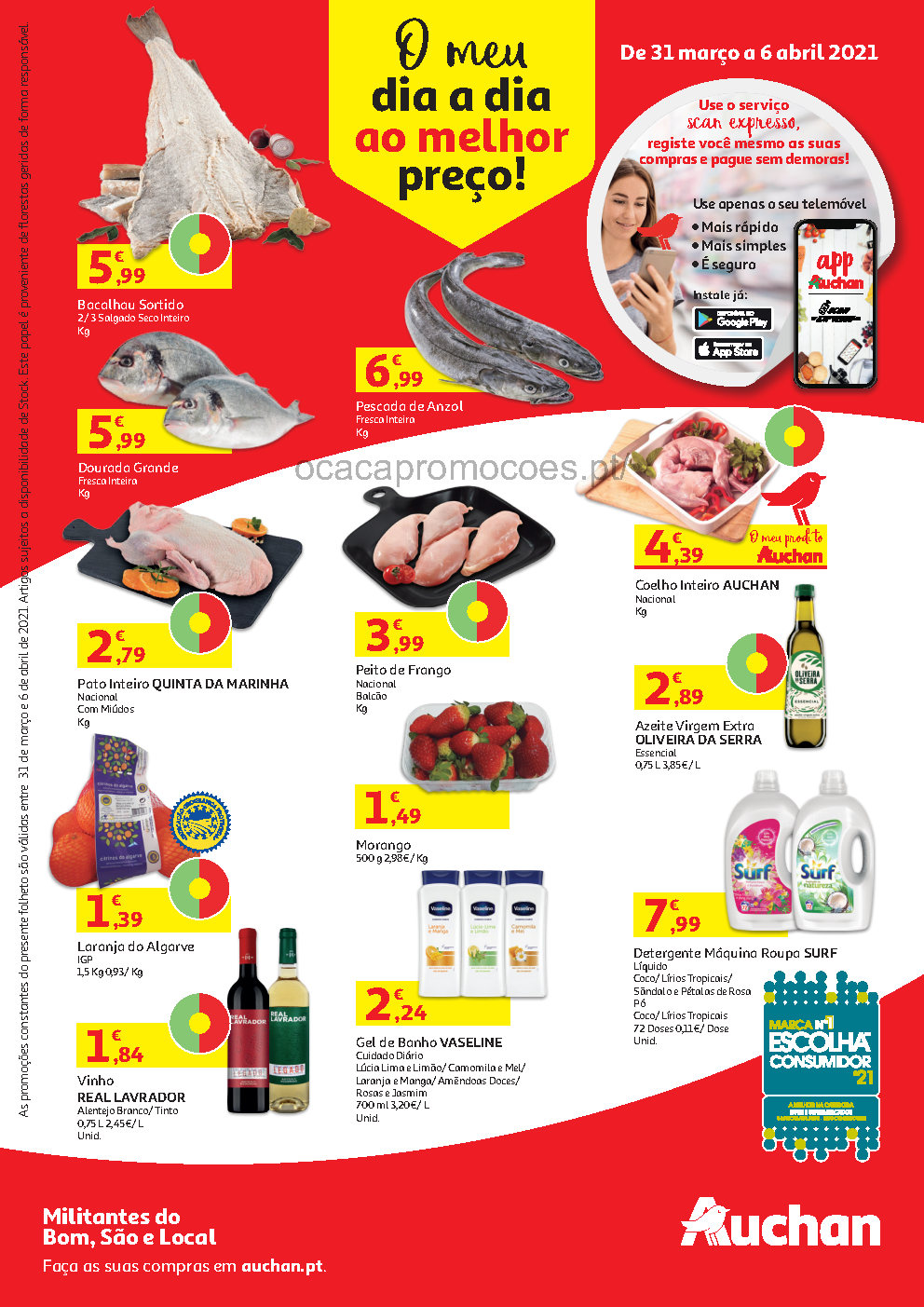 folheto auchan 31 marco Page1