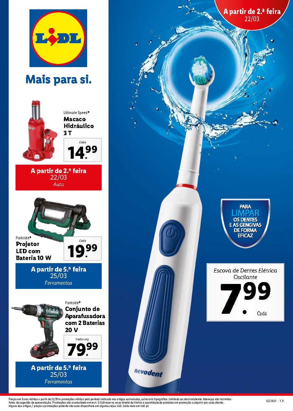 folheto lidl a partir 22 marco Page1