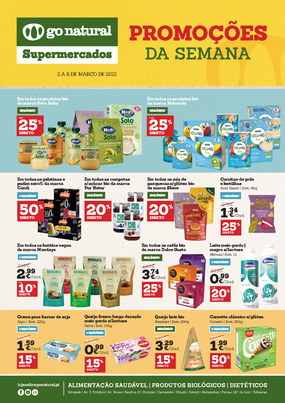 Antevisão Folheto go natural 2 a 8 março 8 gonatural folheto 2 marco Page1