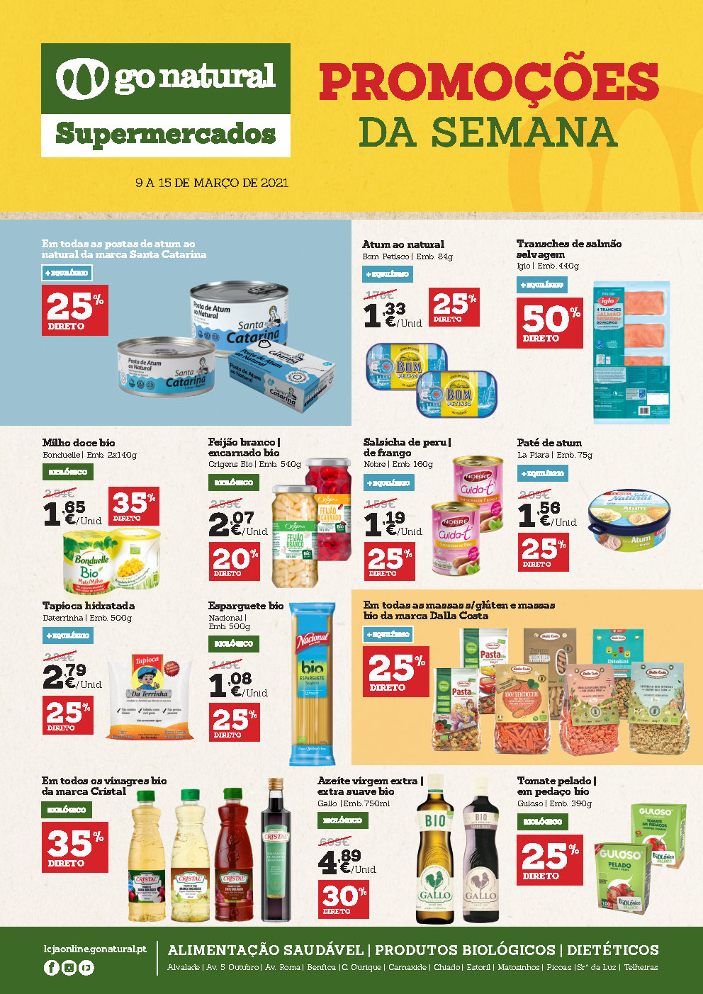 Folheto go natural Antevisão 9 a 15 março 7 gonatural folheto 9 marco Page1
