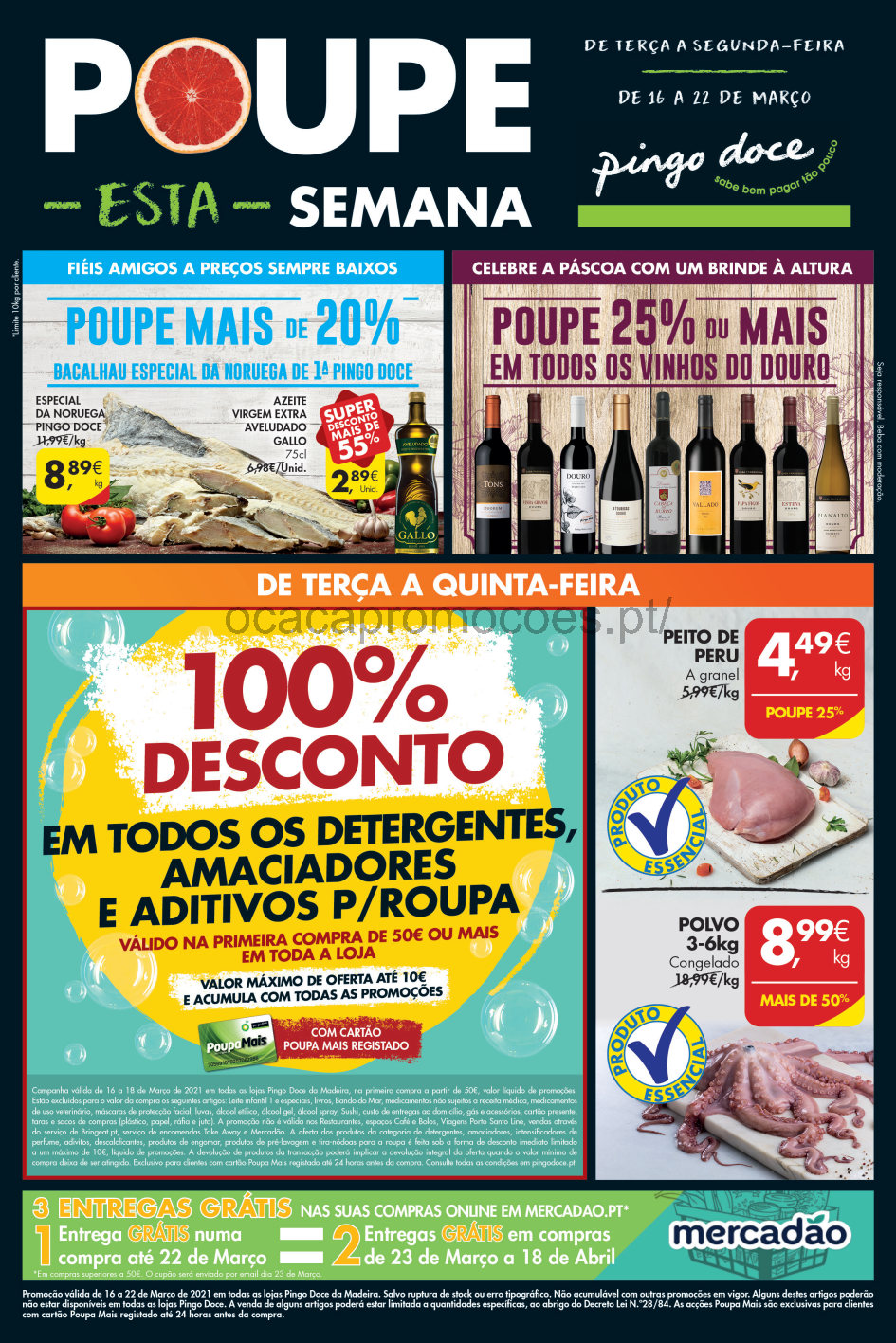 pingo doce madeira folheto promocoes 16 22 marco Page1