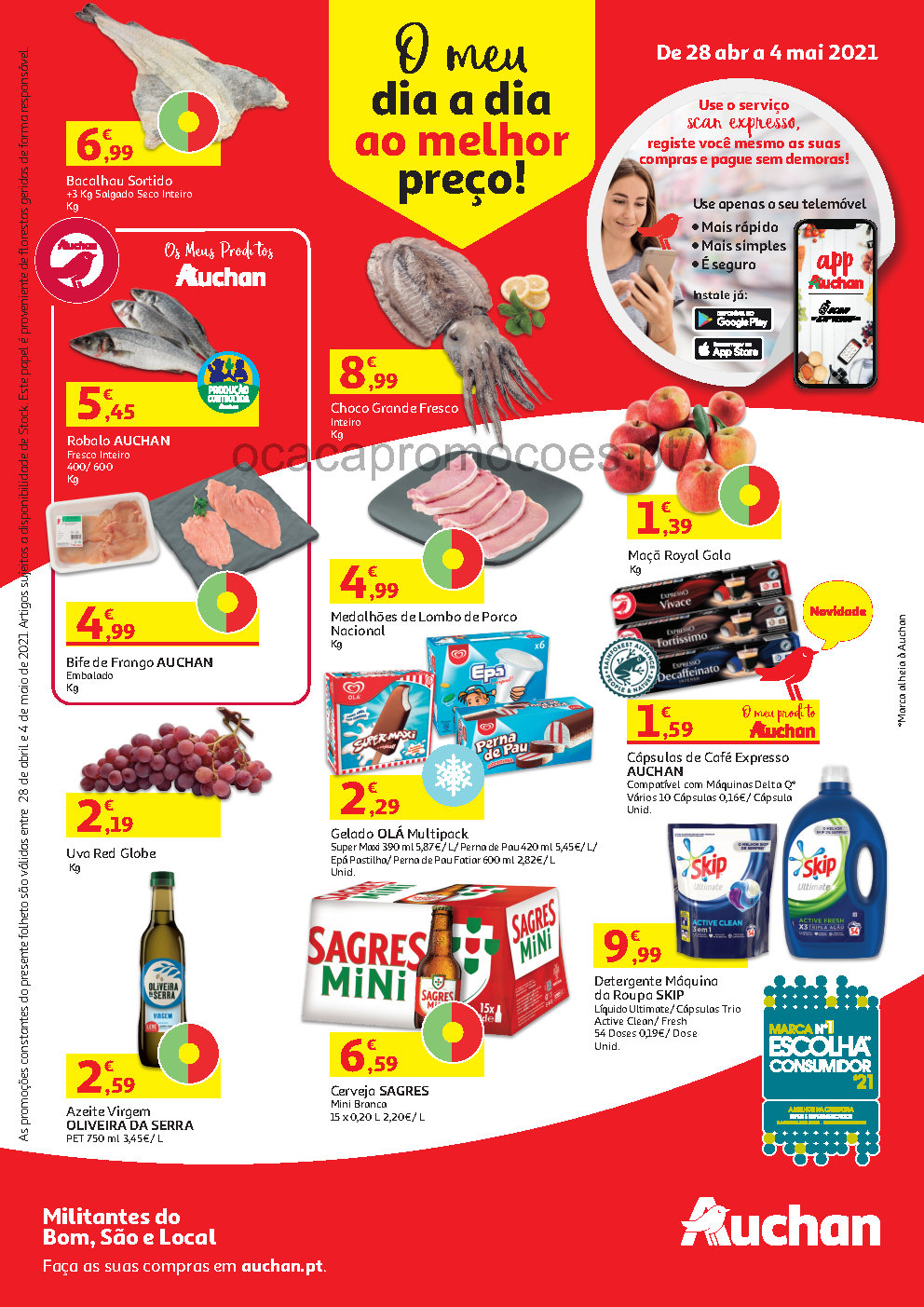 auchan folheto 28 abril 4 maio Page1