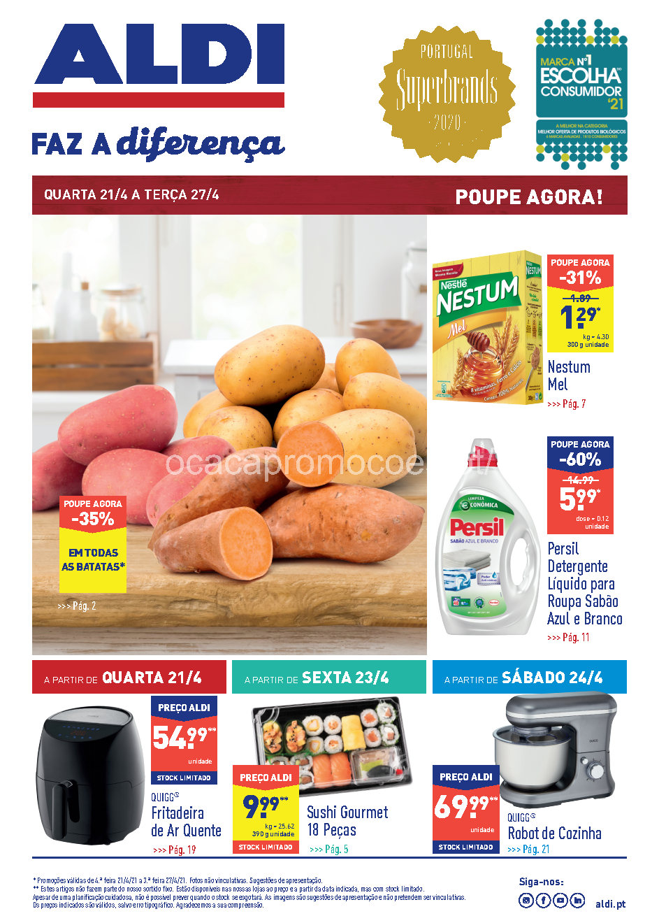 folheto aldi 21 27 abril promocoes Page1