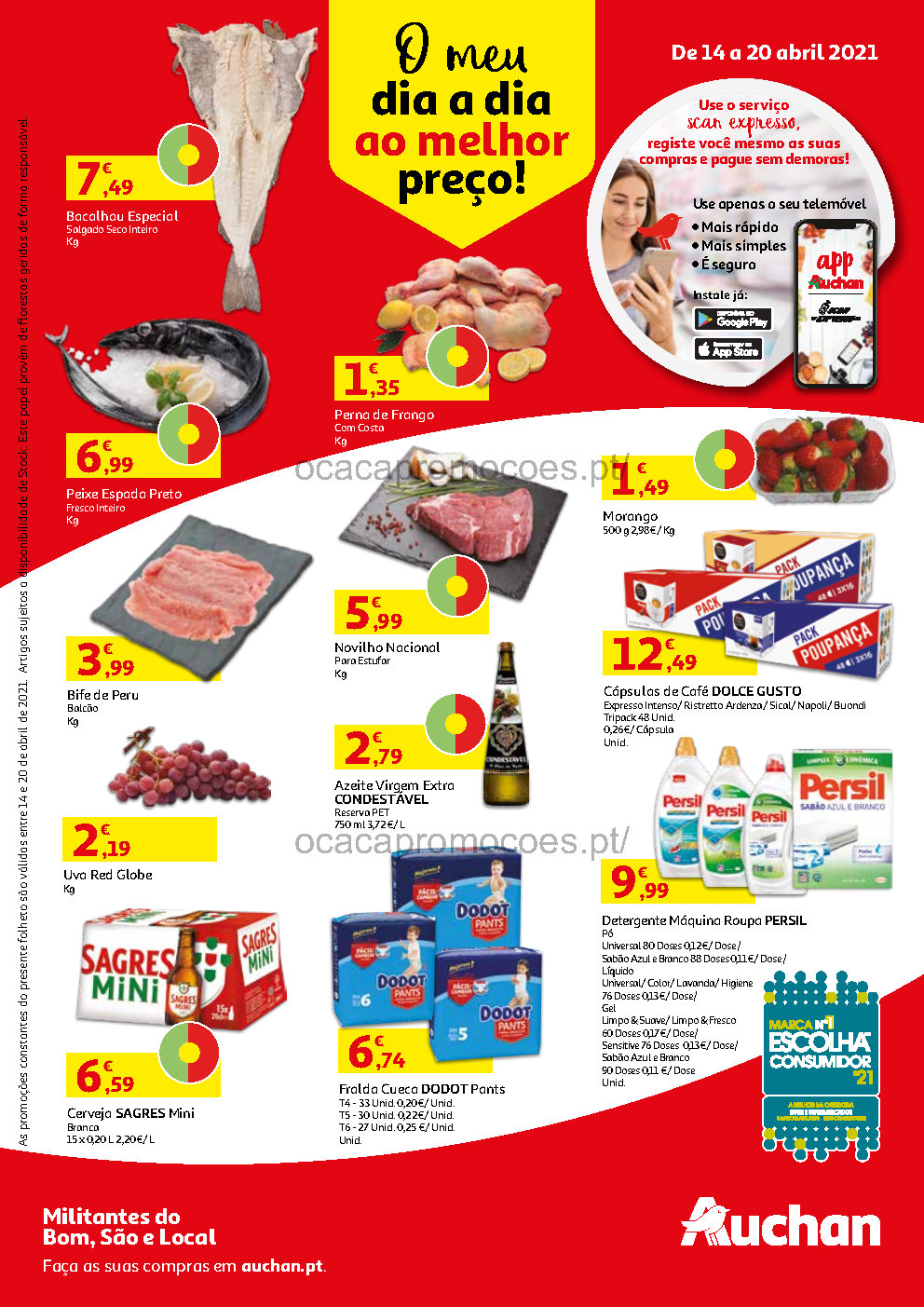 folheto auchan 14 20 abril Page1