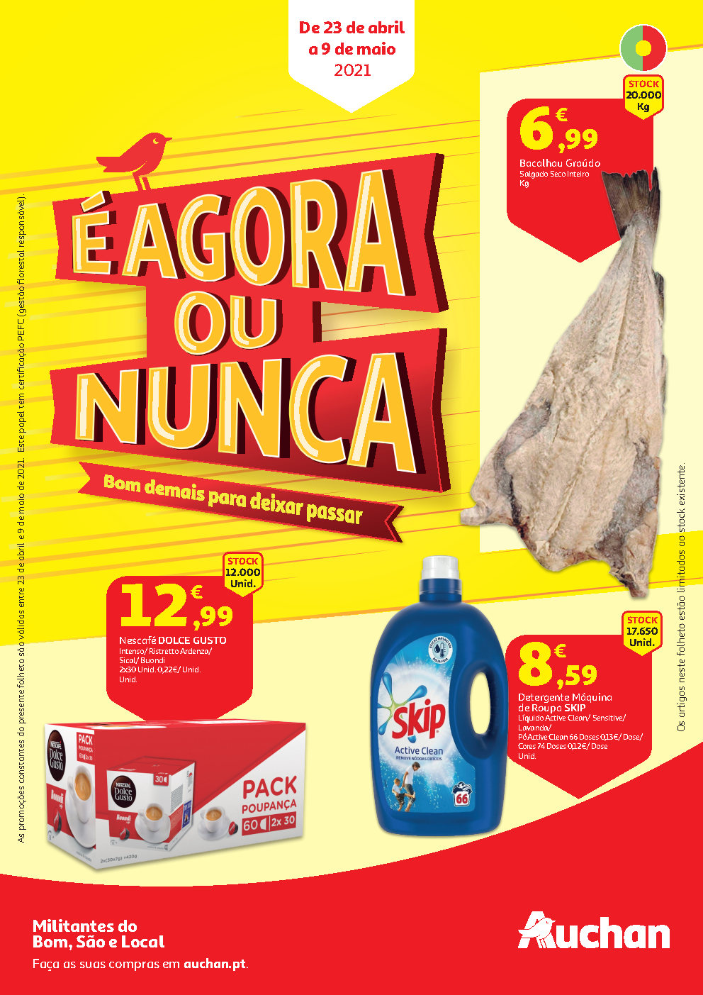 folheto auchan 23 29 abril promocoes Page1