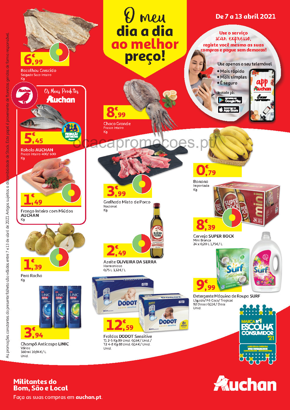 folheto auchan promocoes 7 13 abril antevisao Page1