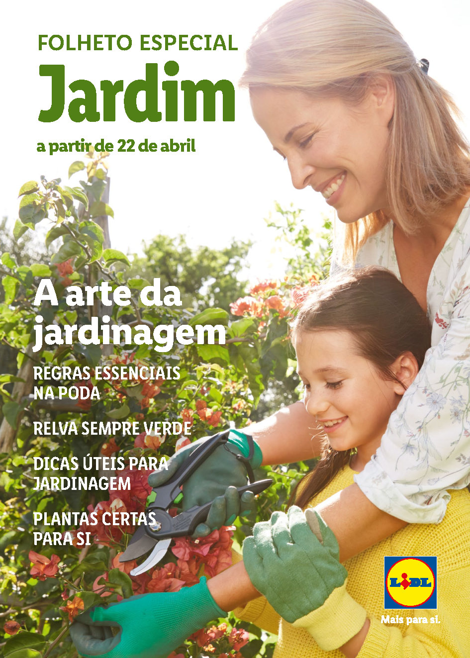 folheto lidl especial bazar jardinagem 22 abril Page1