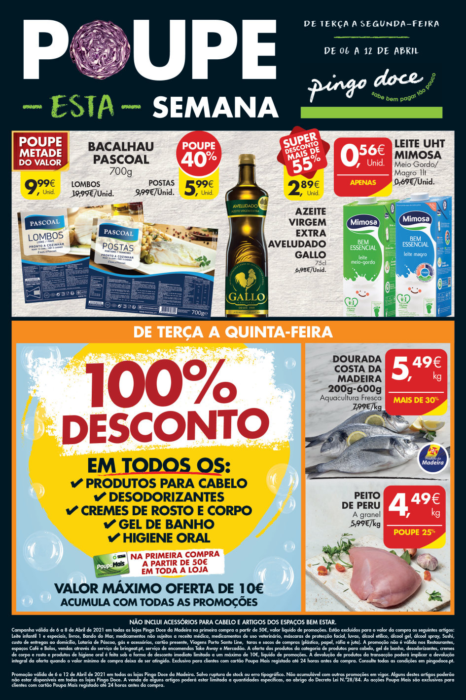 folheto pingo doce madeira 6 12 abril promocoes Page1