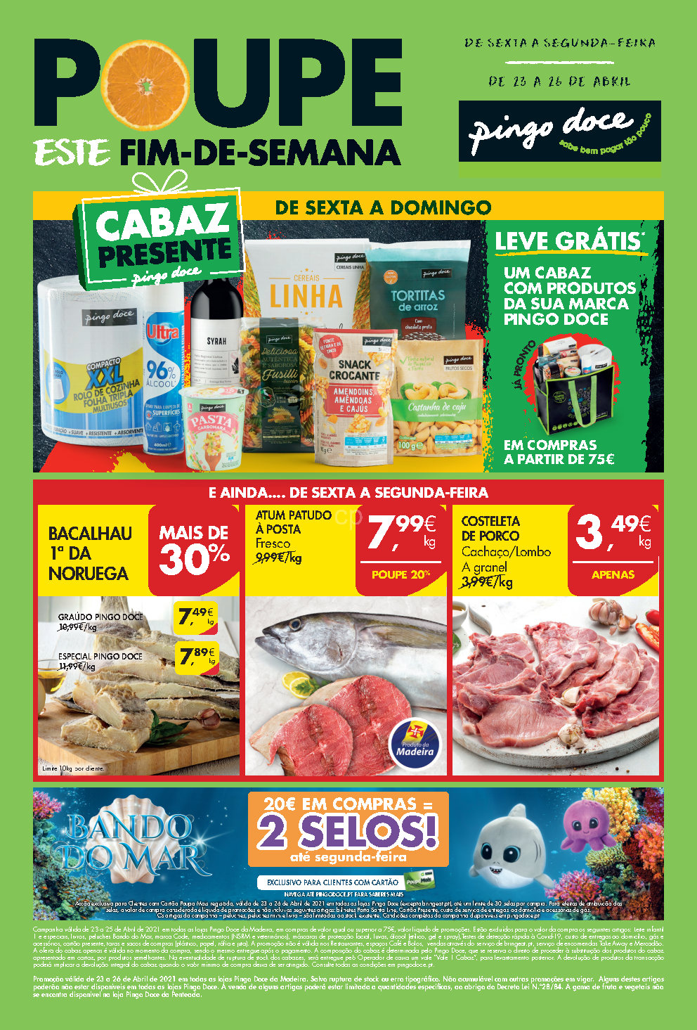 folheto pingo doce madeira fim semana Page1