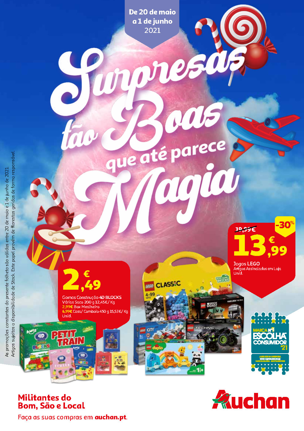 folheto auchan promocoes 20 maio 1 junho Page1