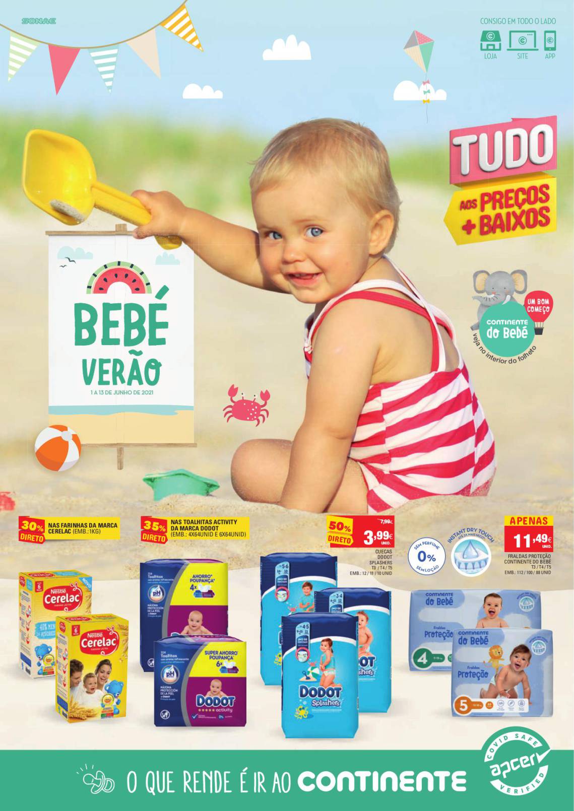 folheto continete feira do bebe promocoes 1 junho 1