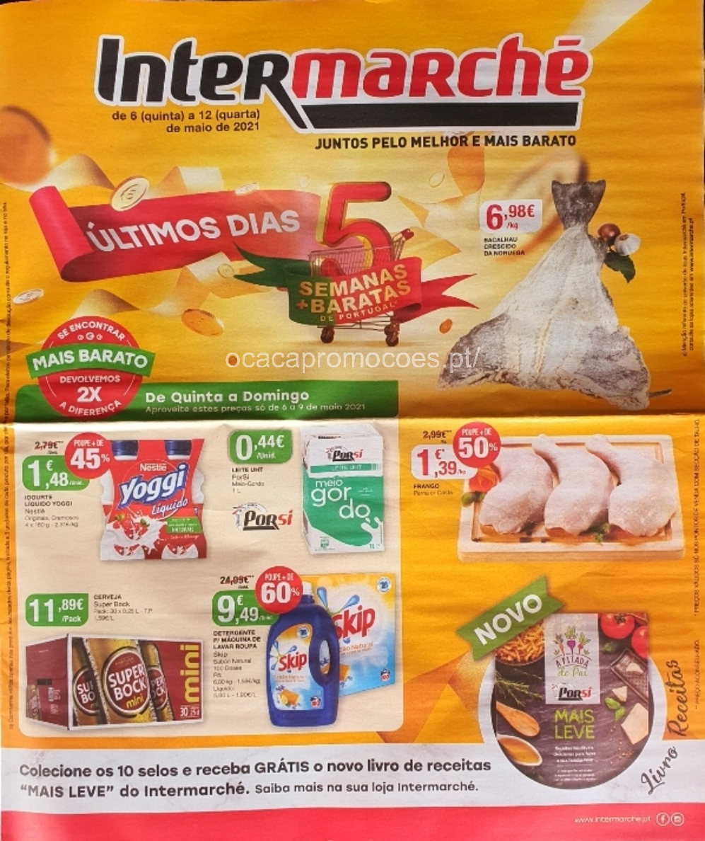 folheto intermarche promocoes 6 12 maio Page1