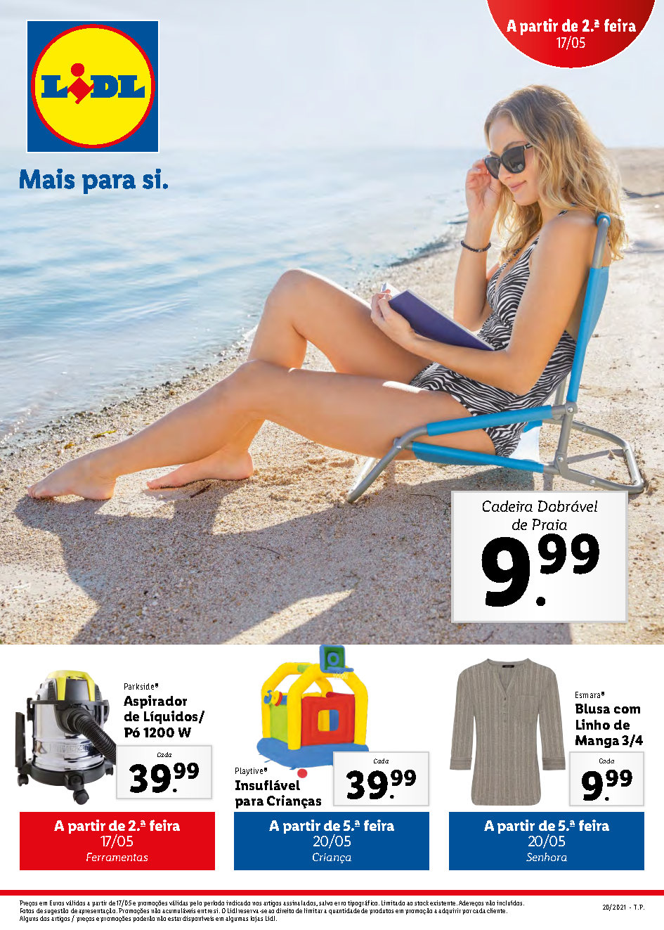 folheto lidl bazar 17 maio promocoes Page1