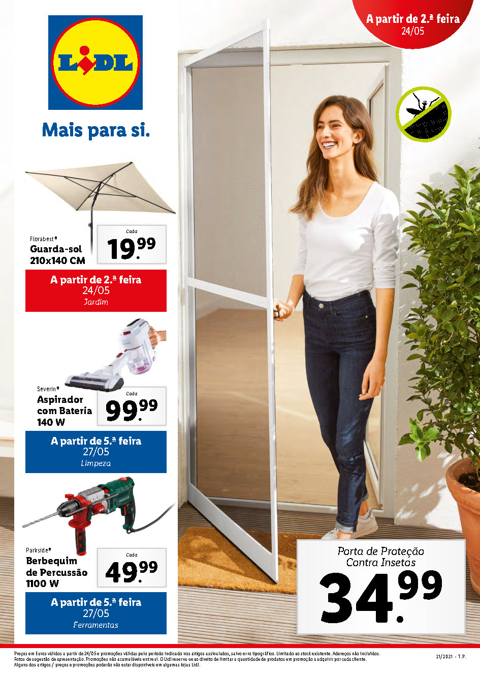 folheto lidl bazar 24 maio Page1