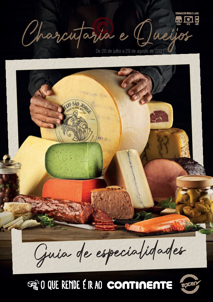 folheto queijos continente Page1