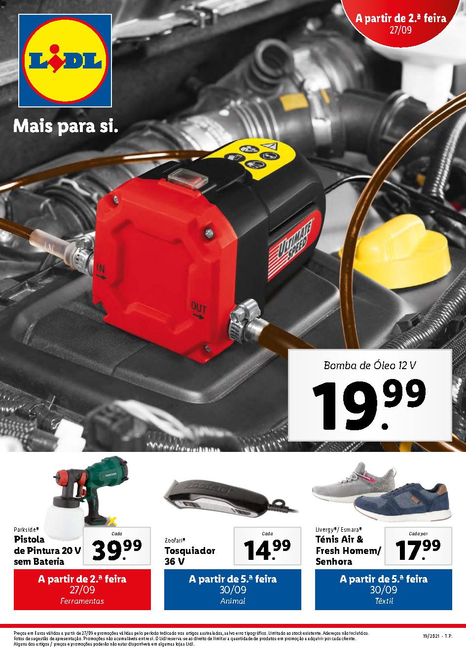 folheto lidl bazar promocoes descontos 27 setembro 3 outubro Page1