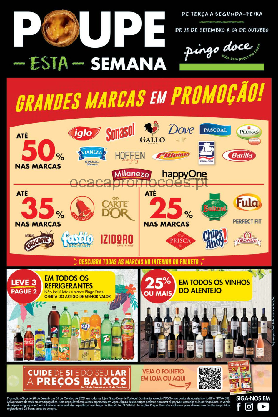 folheto pingo doce lojas grandes 28 setembro 4 outubro Page1