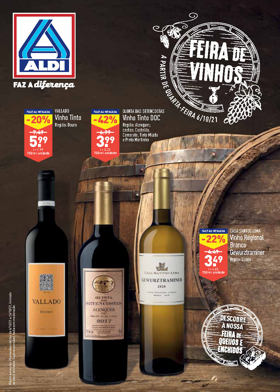 folheto aldi feira vinhos 6 outubro Page1