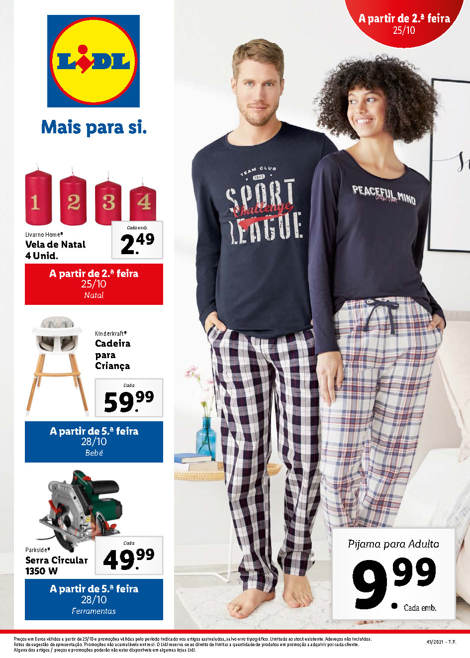 folheto lidl 25 outubro 31 outubro promocoes Page1