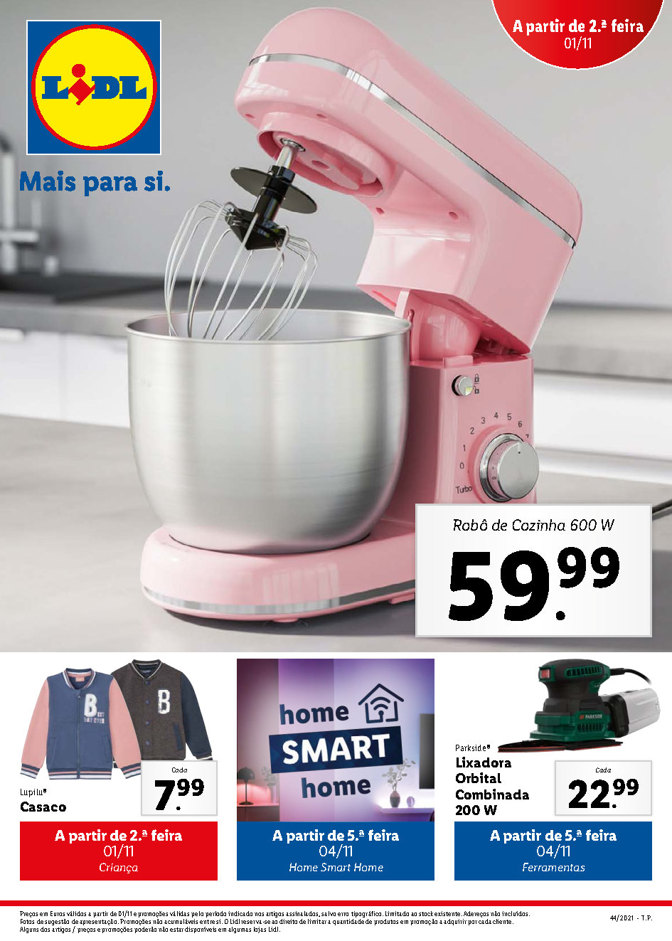 folheto lidl oportunidades 1 novembro 7 novembro Page1