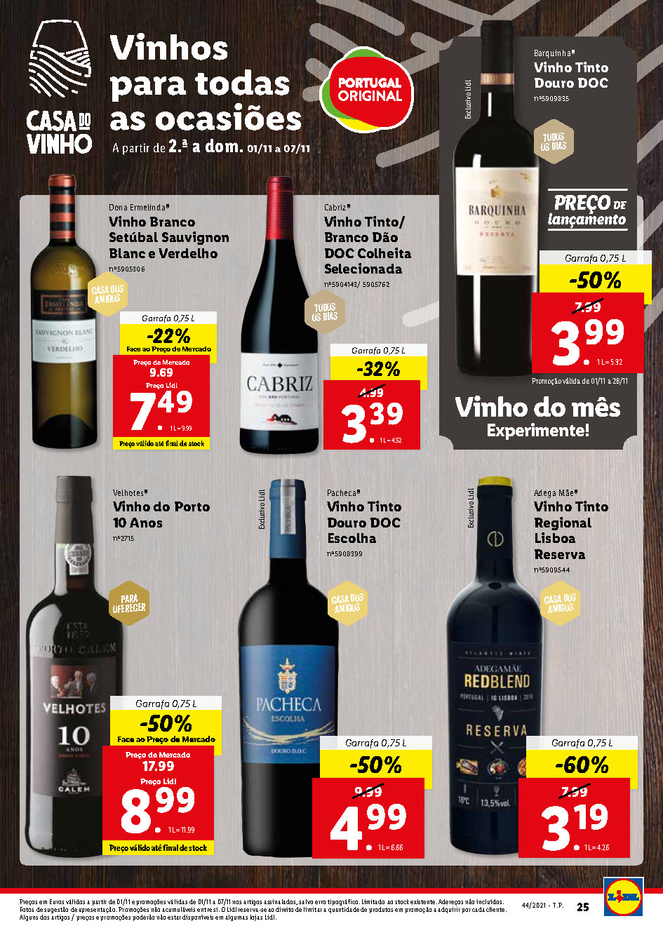 folheto lidl oportunidades 1 novembro 7 novembro Page41