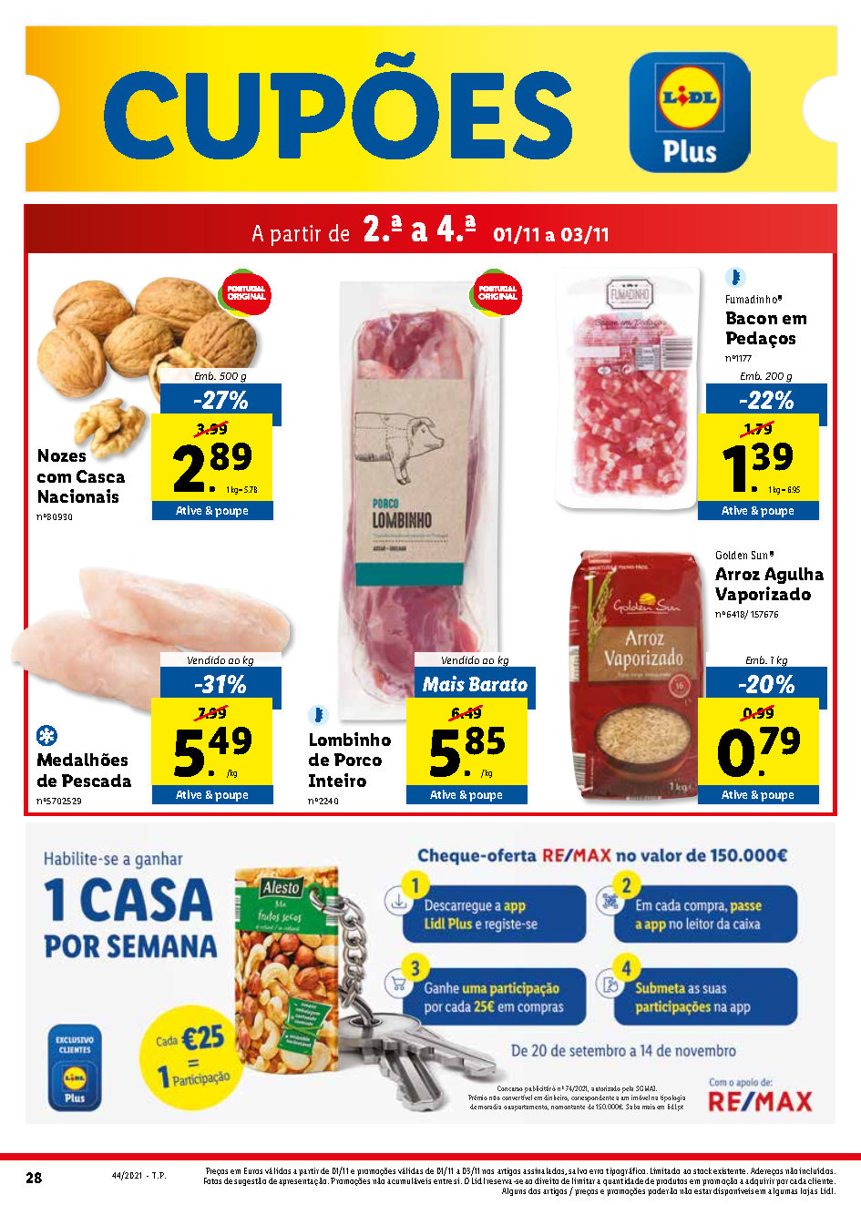 folheto lidl oportunidades 1 novembro 7 novembro Page44