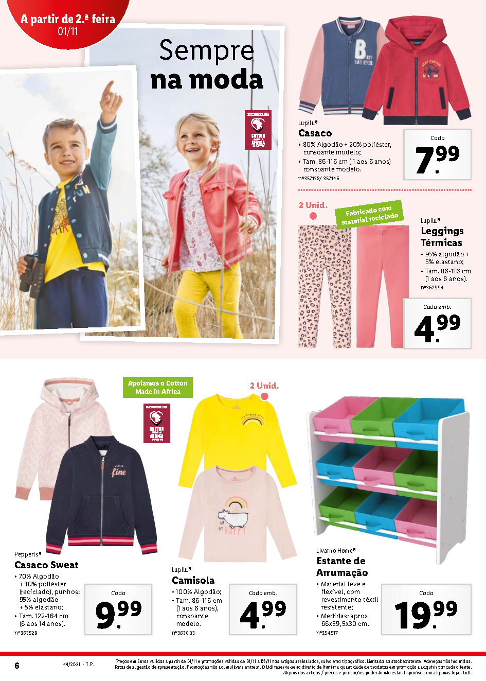 folheto lidl oportunidades 1 novembro 7 novembro Page6