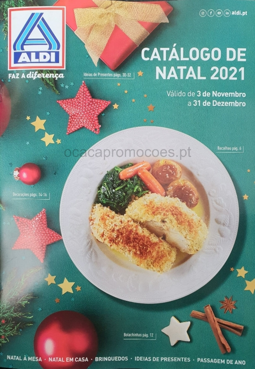 folheto aldi natal 3 novembro 31 dezembro Page1