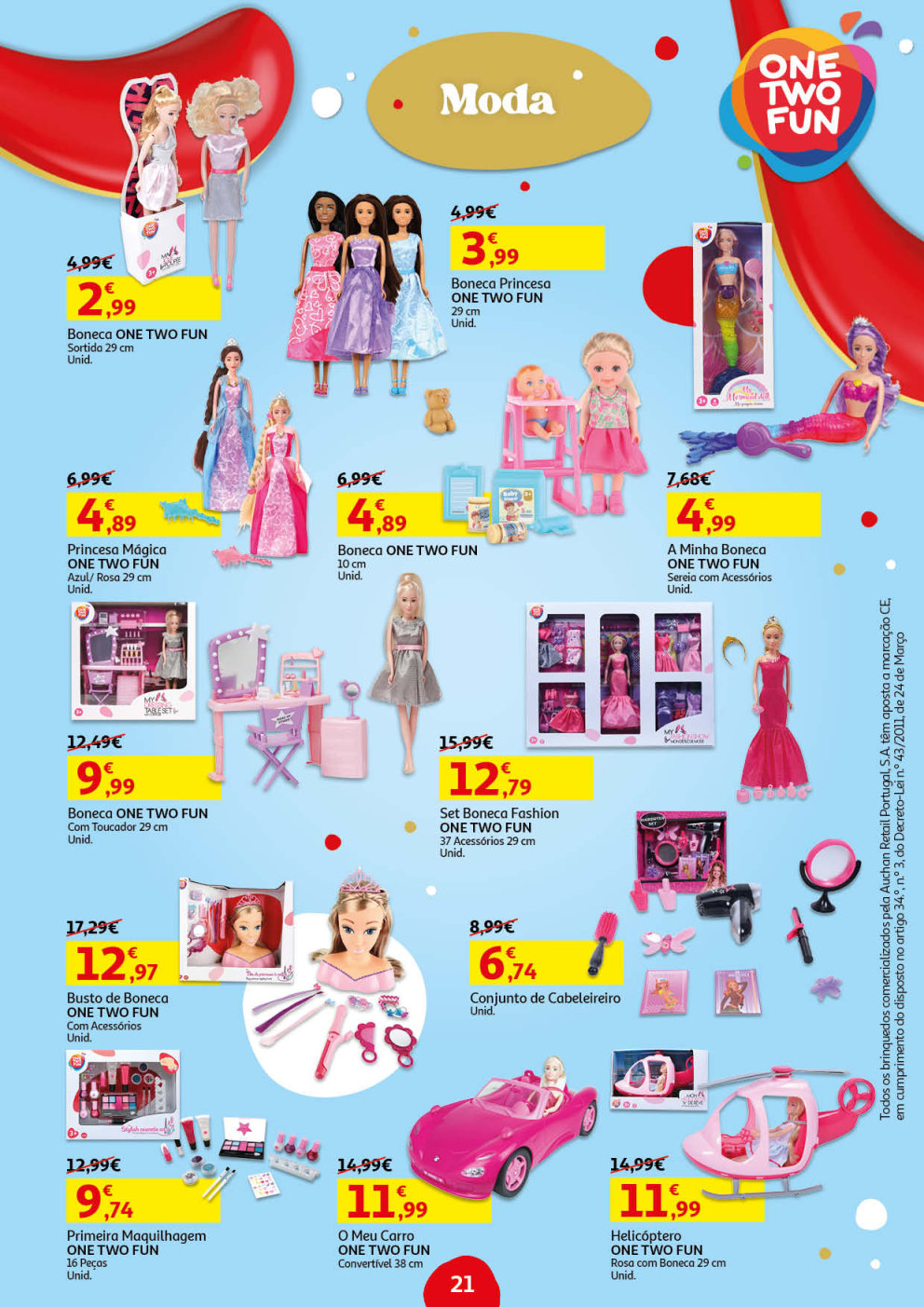 folheto auchan natal Page21