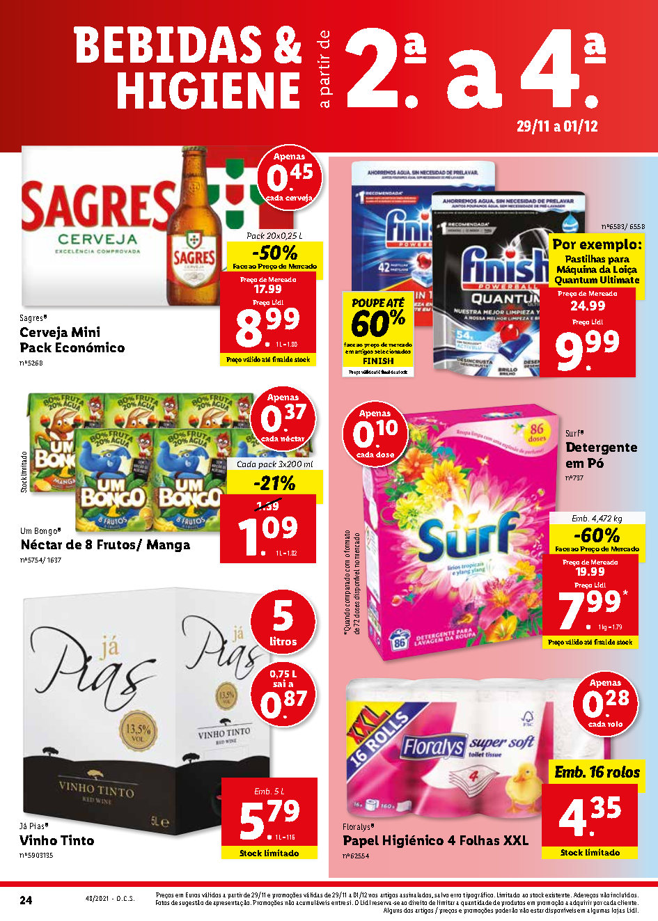 folheto lidl 29 novembro 5 dezembro promocoes Page24