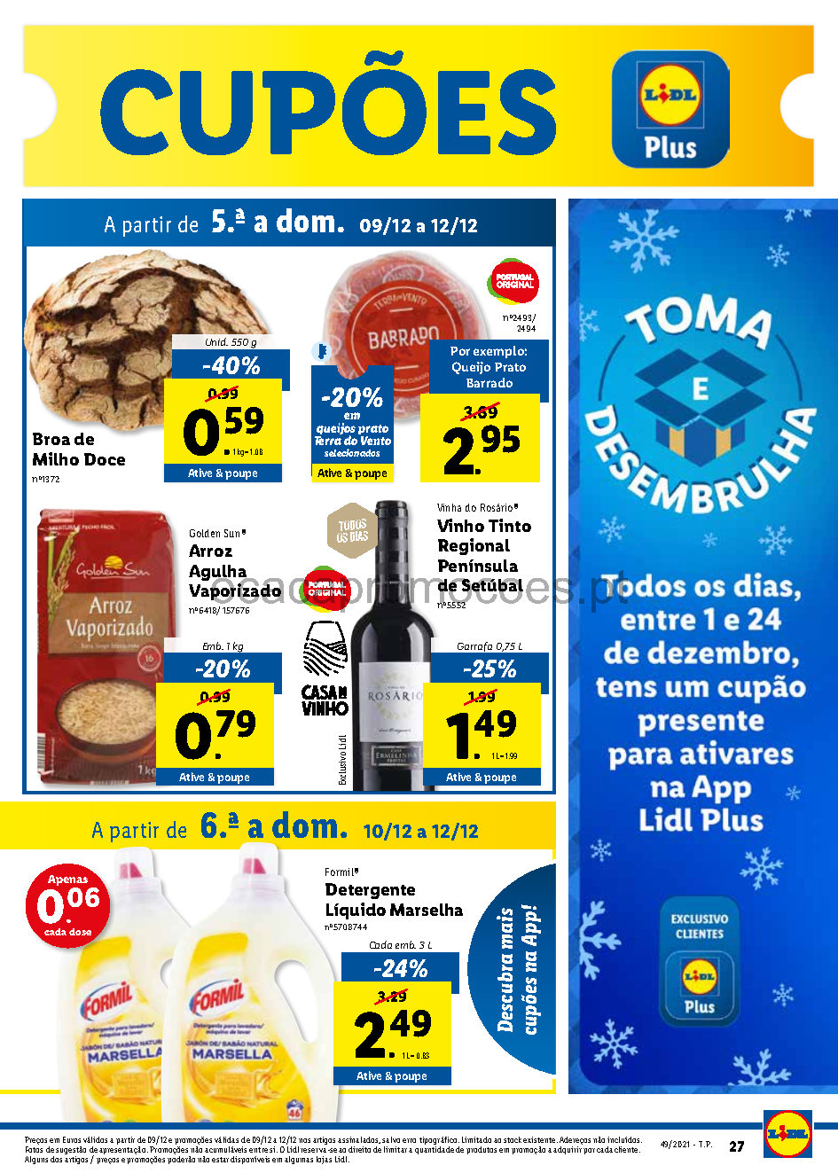 folheto lidl 6 dezembro 12 dezembro Page49