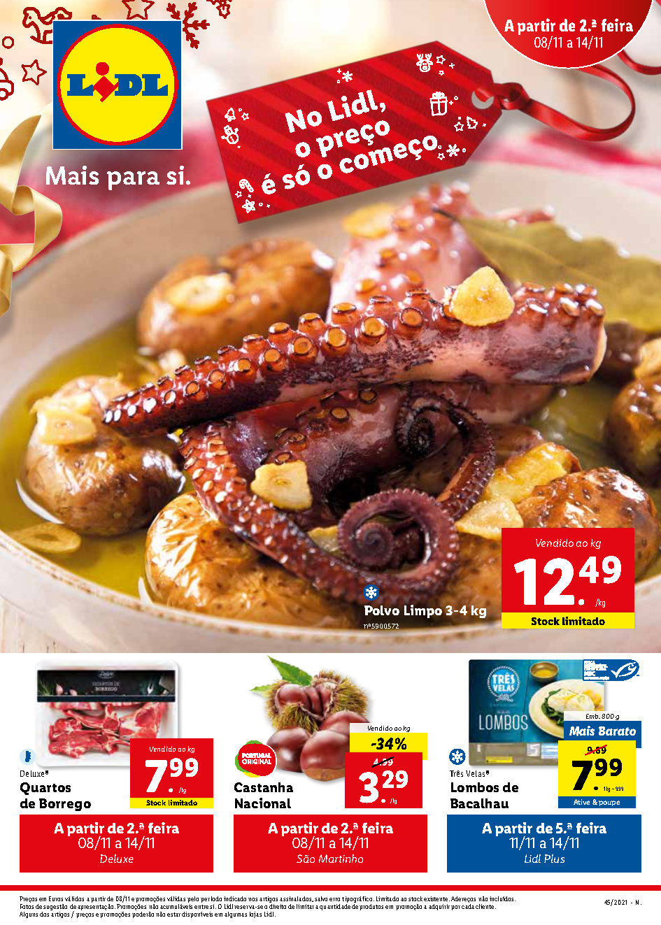 folheto lidl 8 novembro 14 novembro Page1