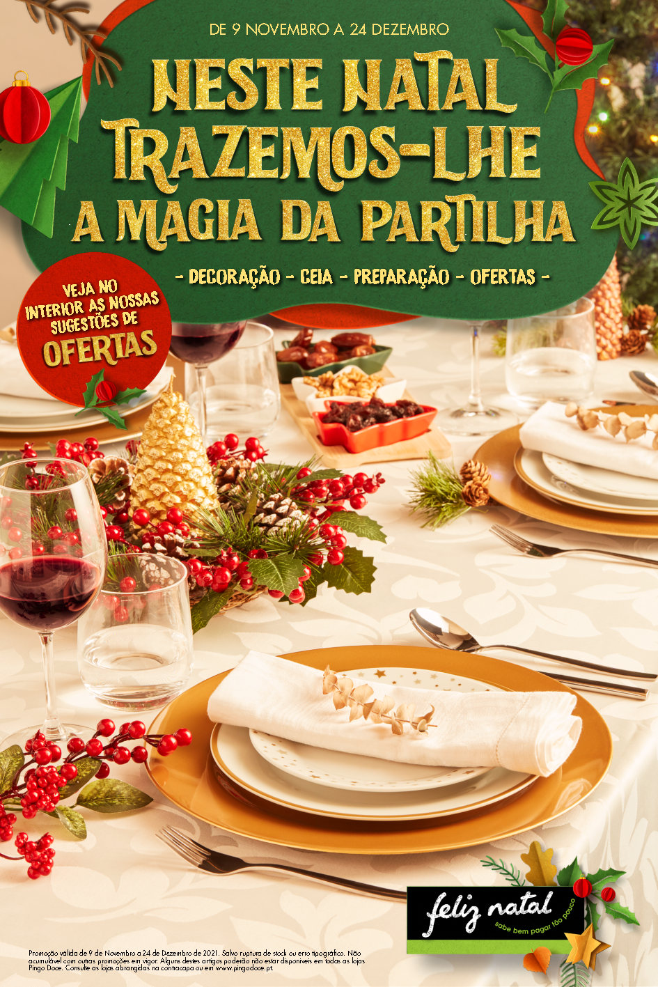 folheto pingo doce natal 9 novembro 24 dezembro Page1