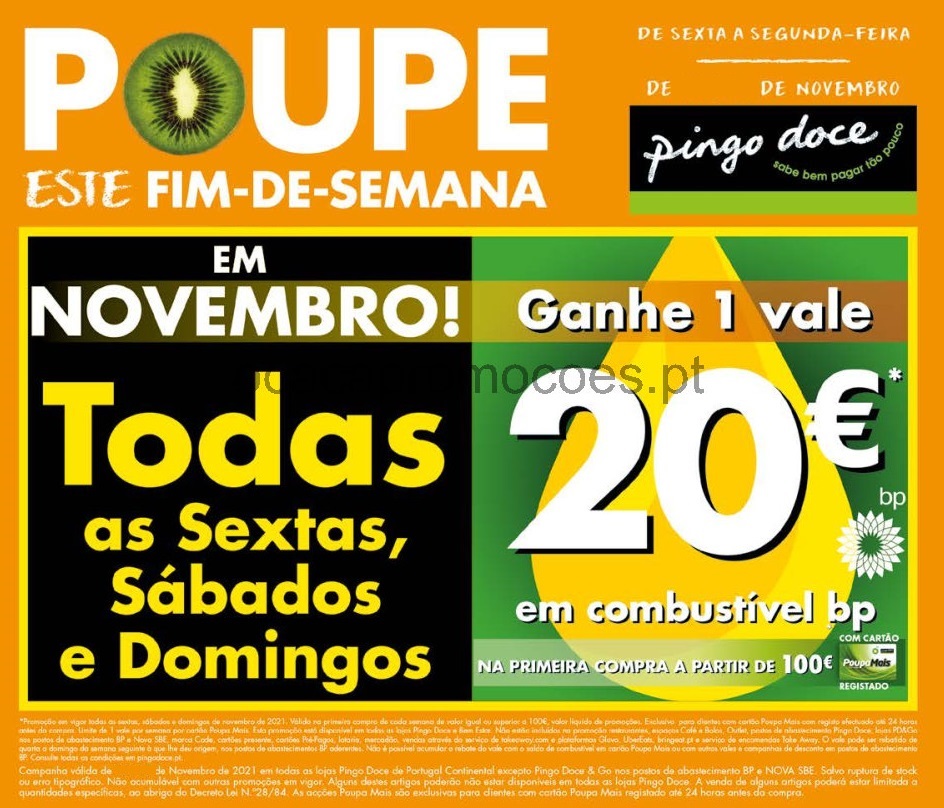 pingo doce 12 novembro 15 novembro 1