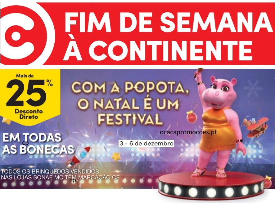 Antevisão Folheto CONTINENTE Brinquedos Natal Promoções de 9