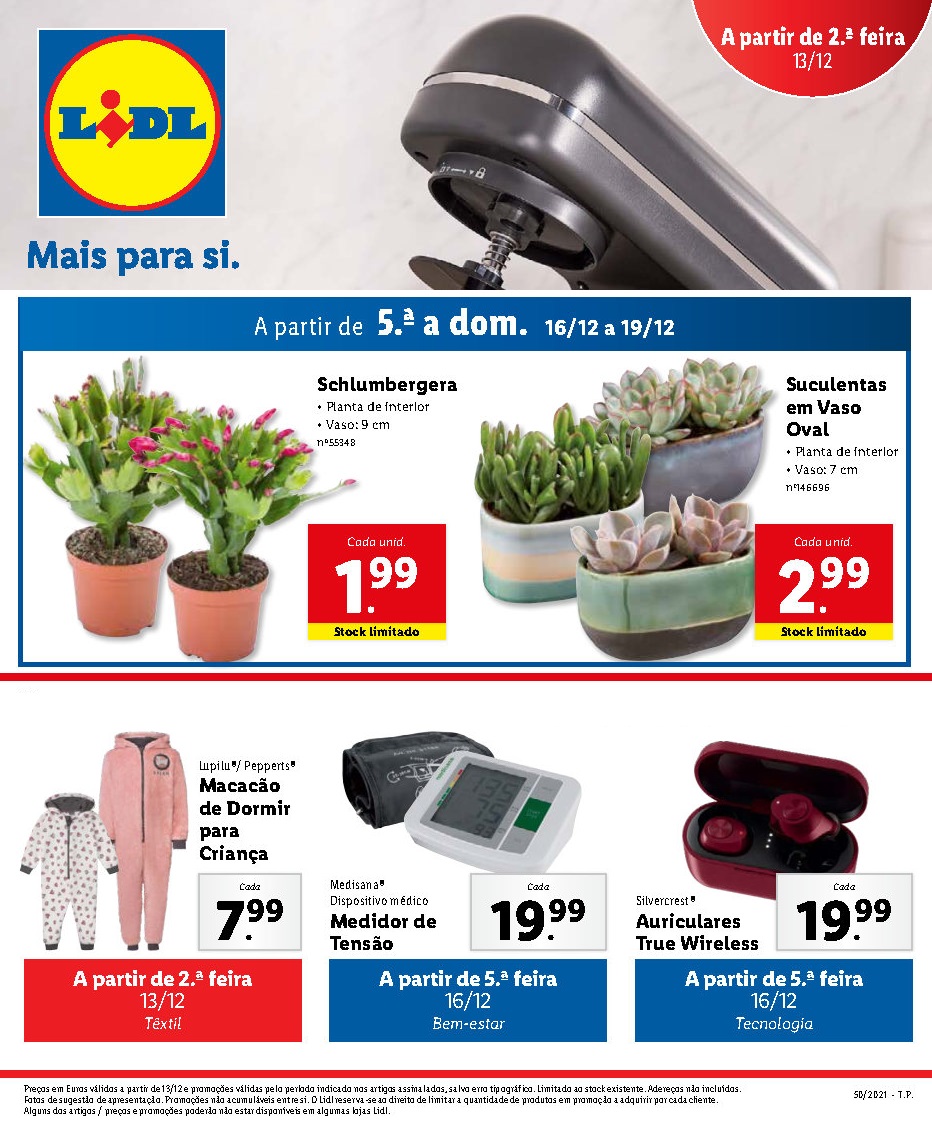 flores folheto lidl 13 dezembro a 19 dezembro Page1