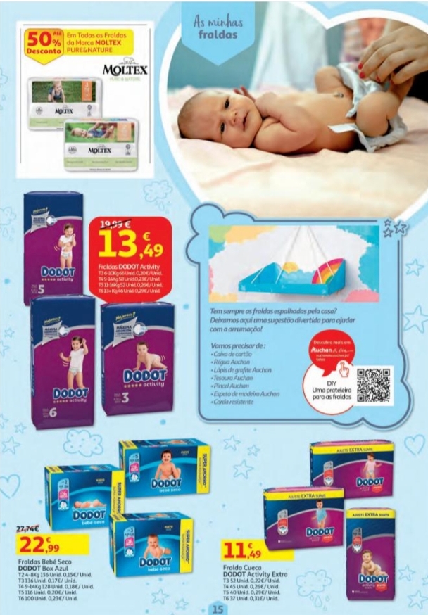 folheto feira do bebe 26 dezembro 13 janeiro auchan 15