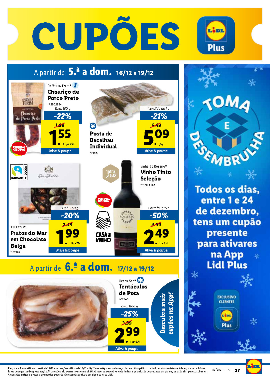 folheto lidl 13 dezembro a 19 dezembro Page45