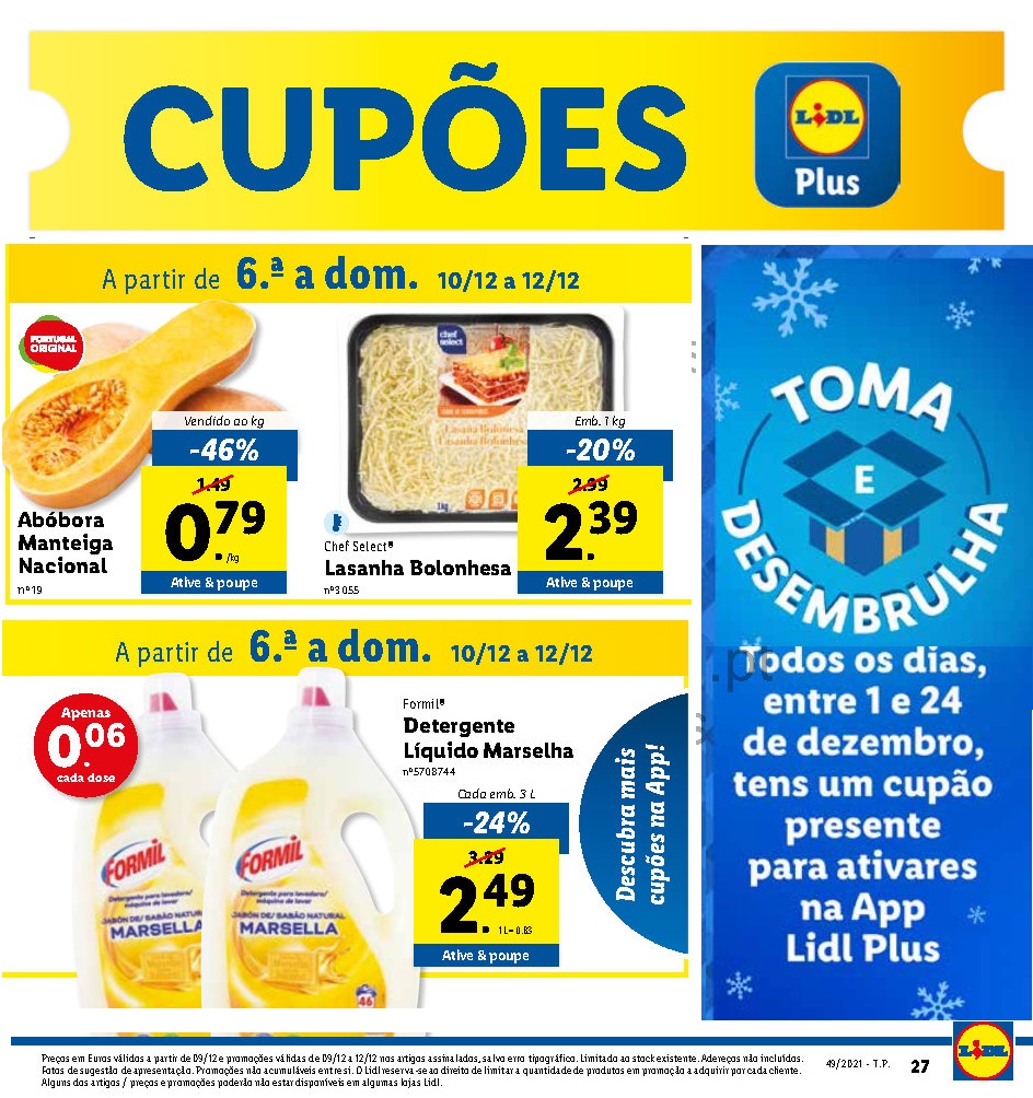 folheto lidl 6 dezembro 12 dezembro Page49