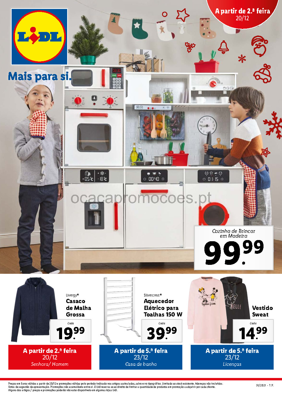 folheto lidl bazar 20 dezembro 26 dezembro Page1