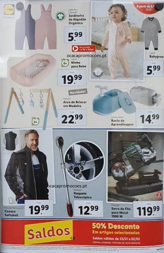 folheto lidl bazar promocoes 3 janeiro