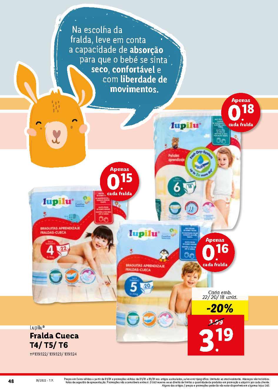 folheto lidl feira bebe 3 janeiro 9 janeiro Page48